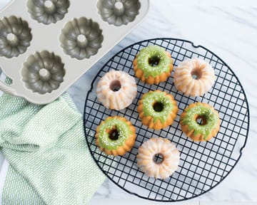 Nordic Ware anniversary bundtlette bakeform sølv - 1,1 l - Nordic Ware