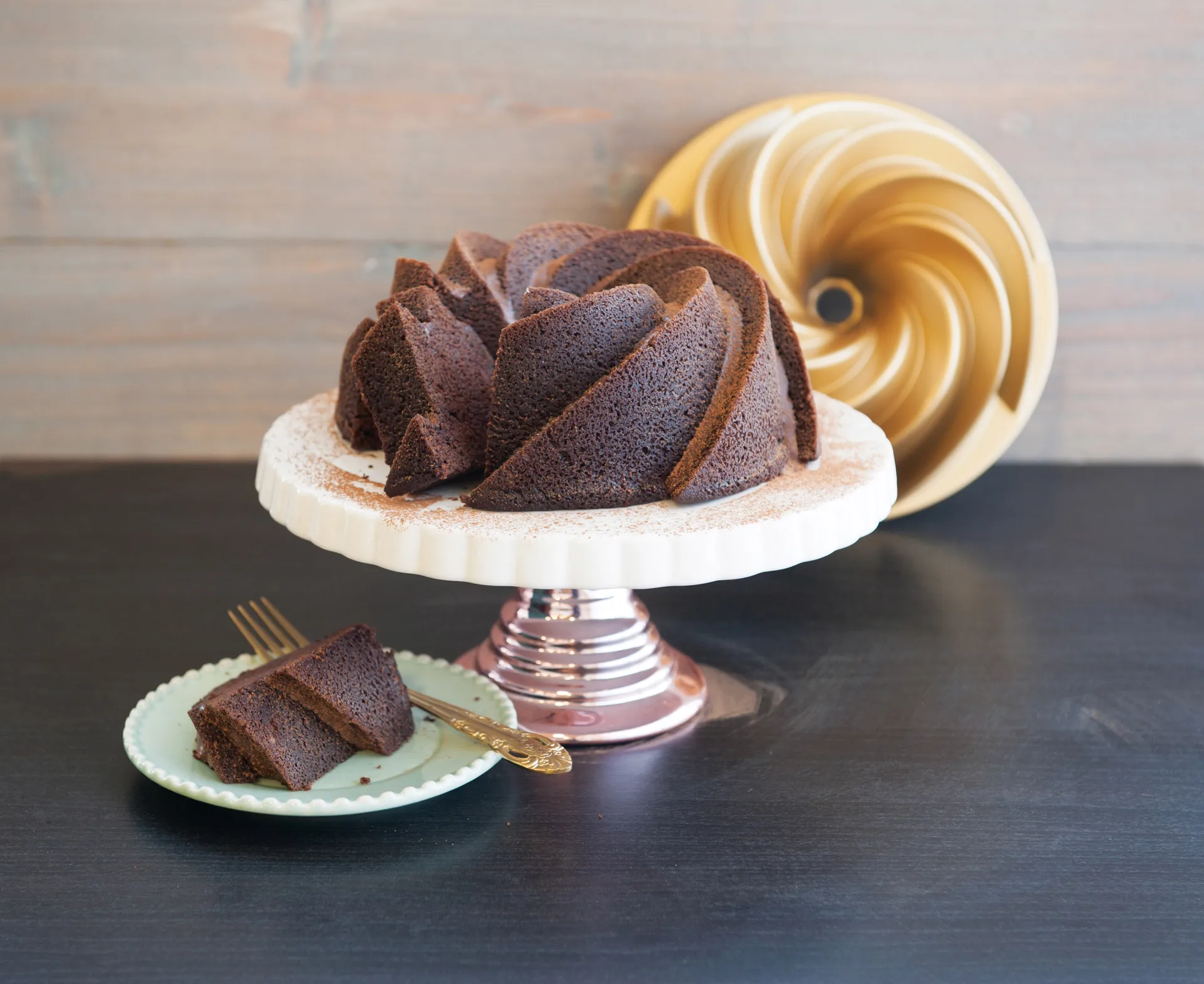 Nordic Ware Heritage Bundt kakeform gull, 1,4 L Nordic Ware