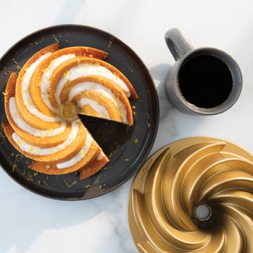 Nordic Ware Heritage Bundt kakeform gull - 1,4 L - Nordic Ware