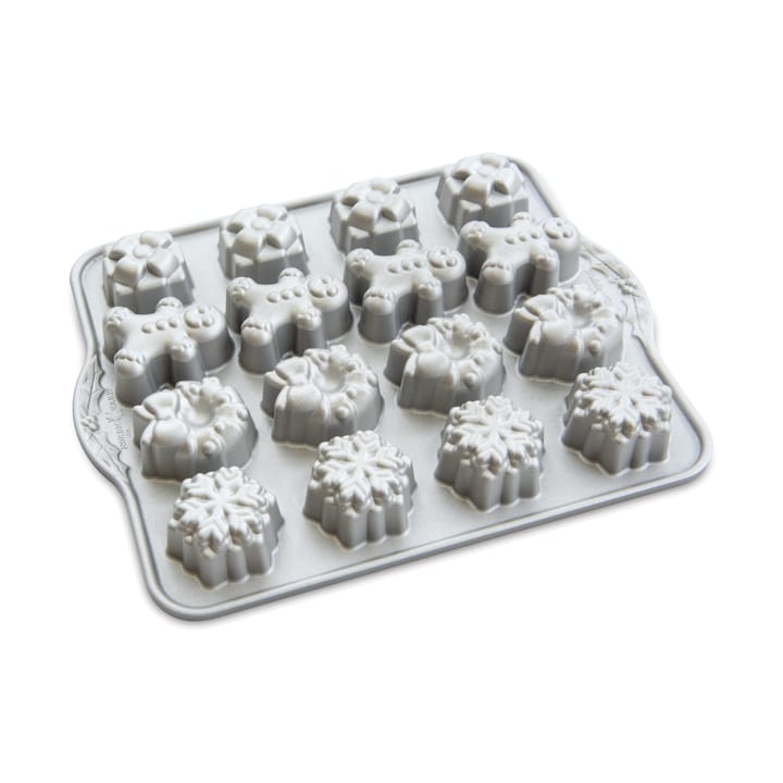 Nordic Ware Holiday Tea Cake kakeform - Silver - Nordic Ware