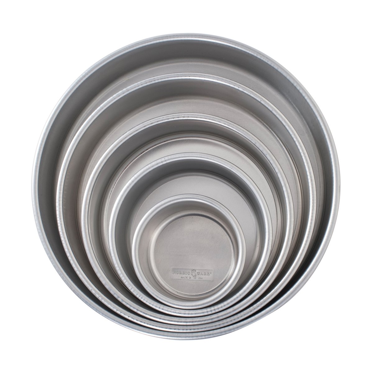Nordic Ware Naturals brullupskake kakeform 5 deler Aluminium
