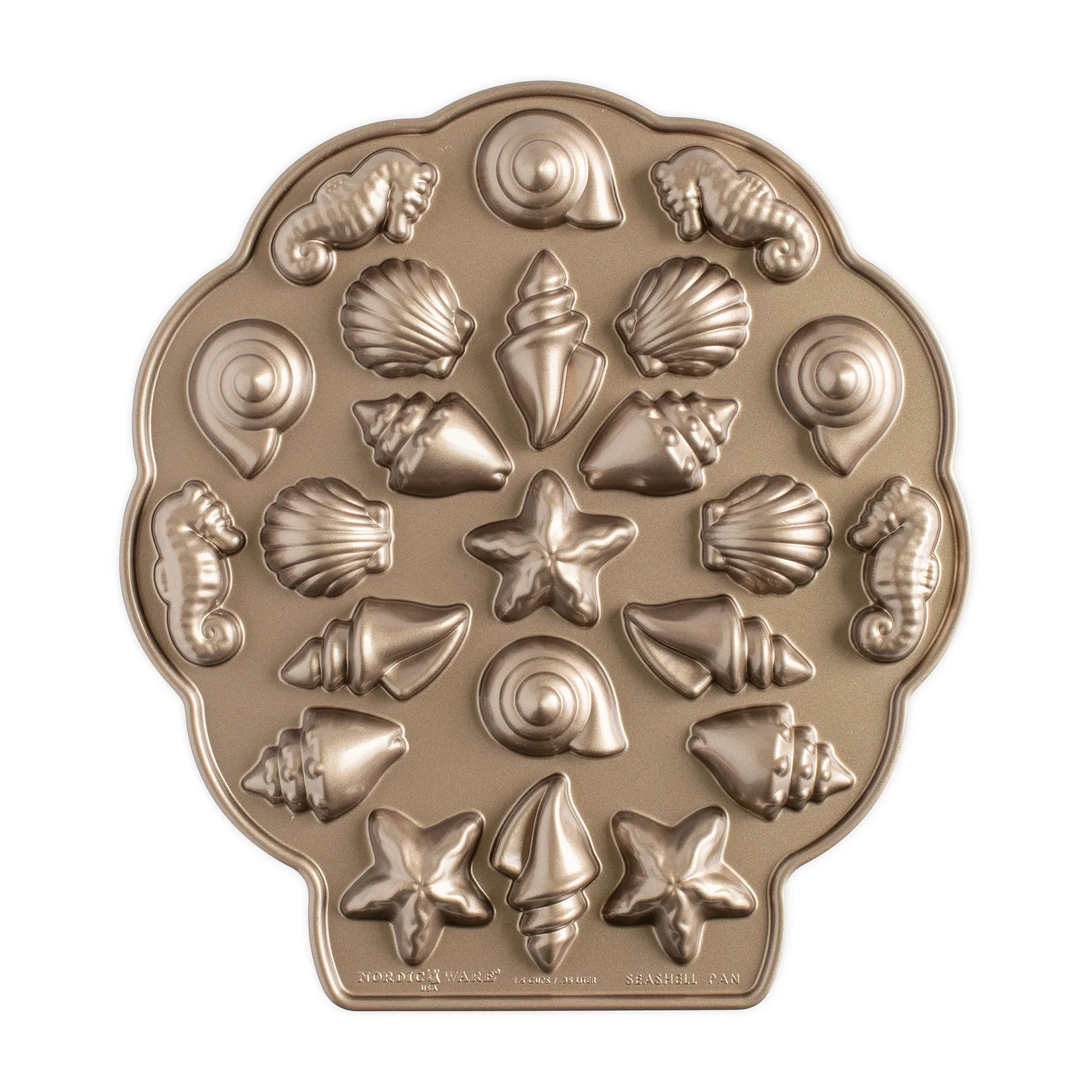 Nordic Ware sea shell cakelet bakeform, 0,4 l Nordic Ware