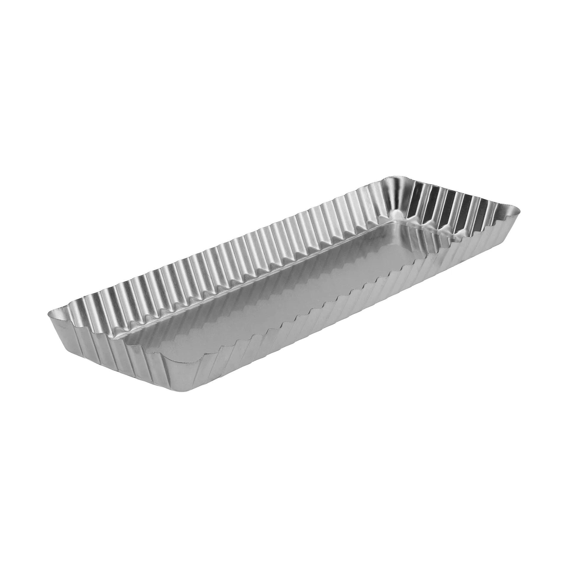 BAKE paiform med løs bunn, Rektangulær, rustfritt stål, 35x11 cm Nordwik