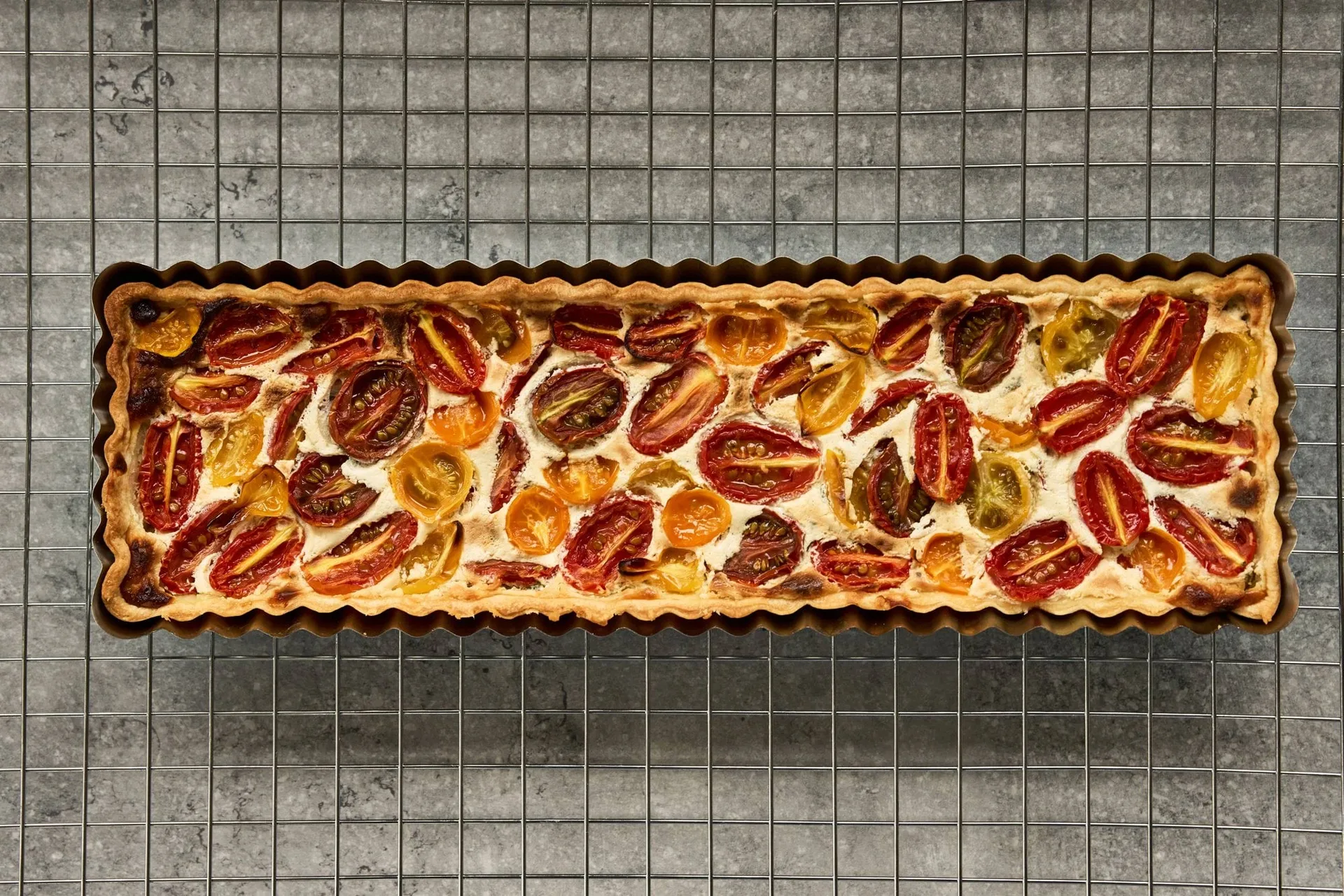 BAKE paiform med løs bunn, Rektangulær, rustfritt stål, 35x11 cm Nordwik