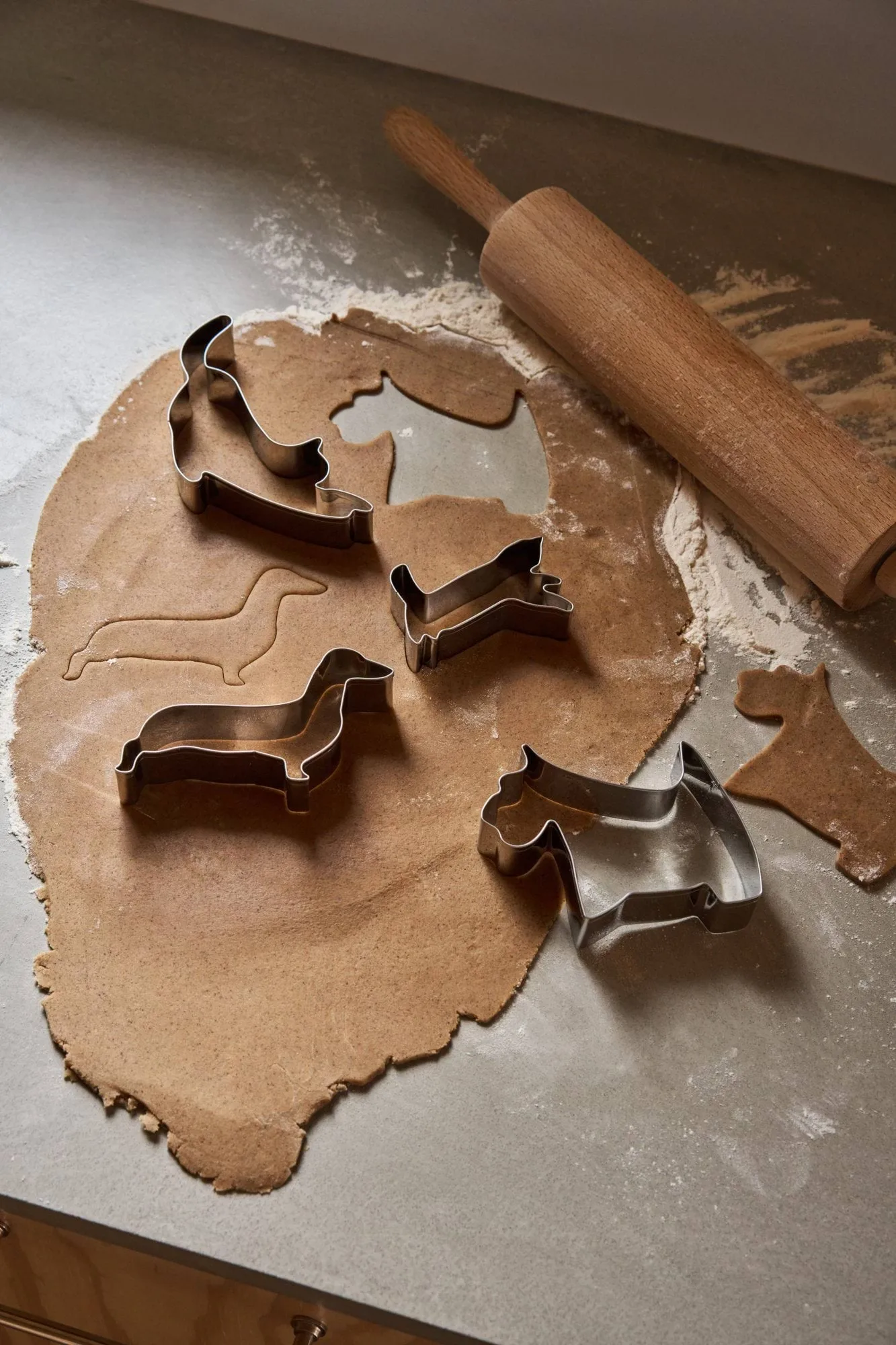 BAKE pepperkakeform, Husdyr, 4 deler Nordwik