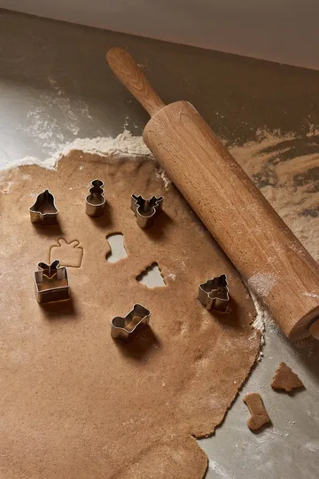 BAKE pepperkakeform - Jul, mini, 6 deler - Nordwik
