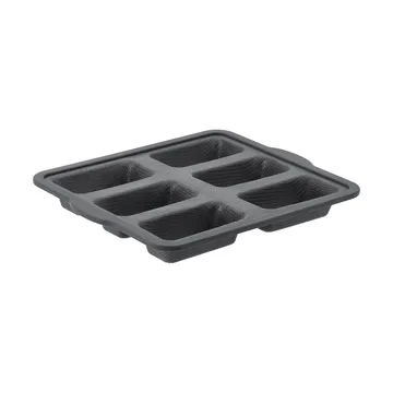 BAKE silikonform med forsterket ramme - Rektangulær, 6 stk., 26,2x22,1 cm - Nordwik