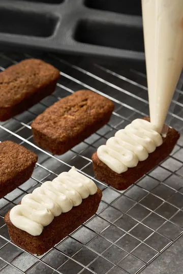 BAKE silikonform med forsterket ramme - Rektangulær, 6 stk., 26,2x22,1 cm - Nordwik