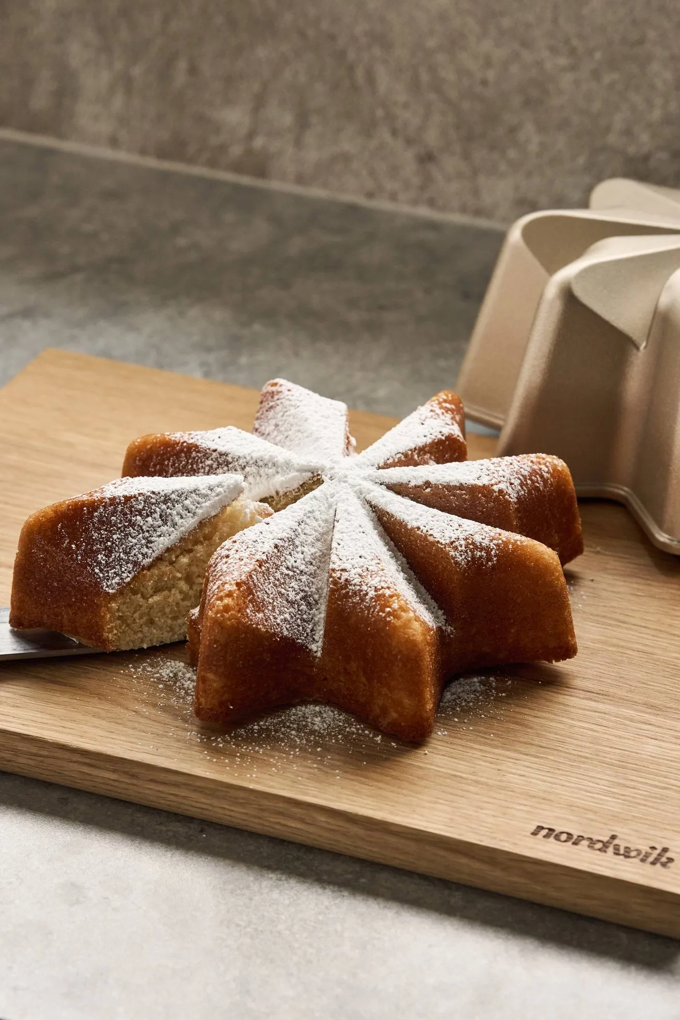 BAKE sukkerbrødform, Aster, nonstick Nordwik