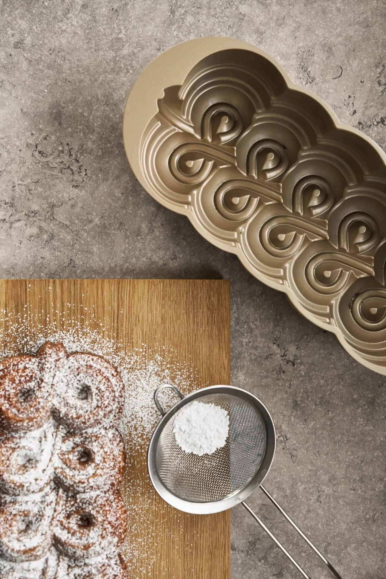 BAKE sukkerbrødform, Iris, nonstick Nordwik