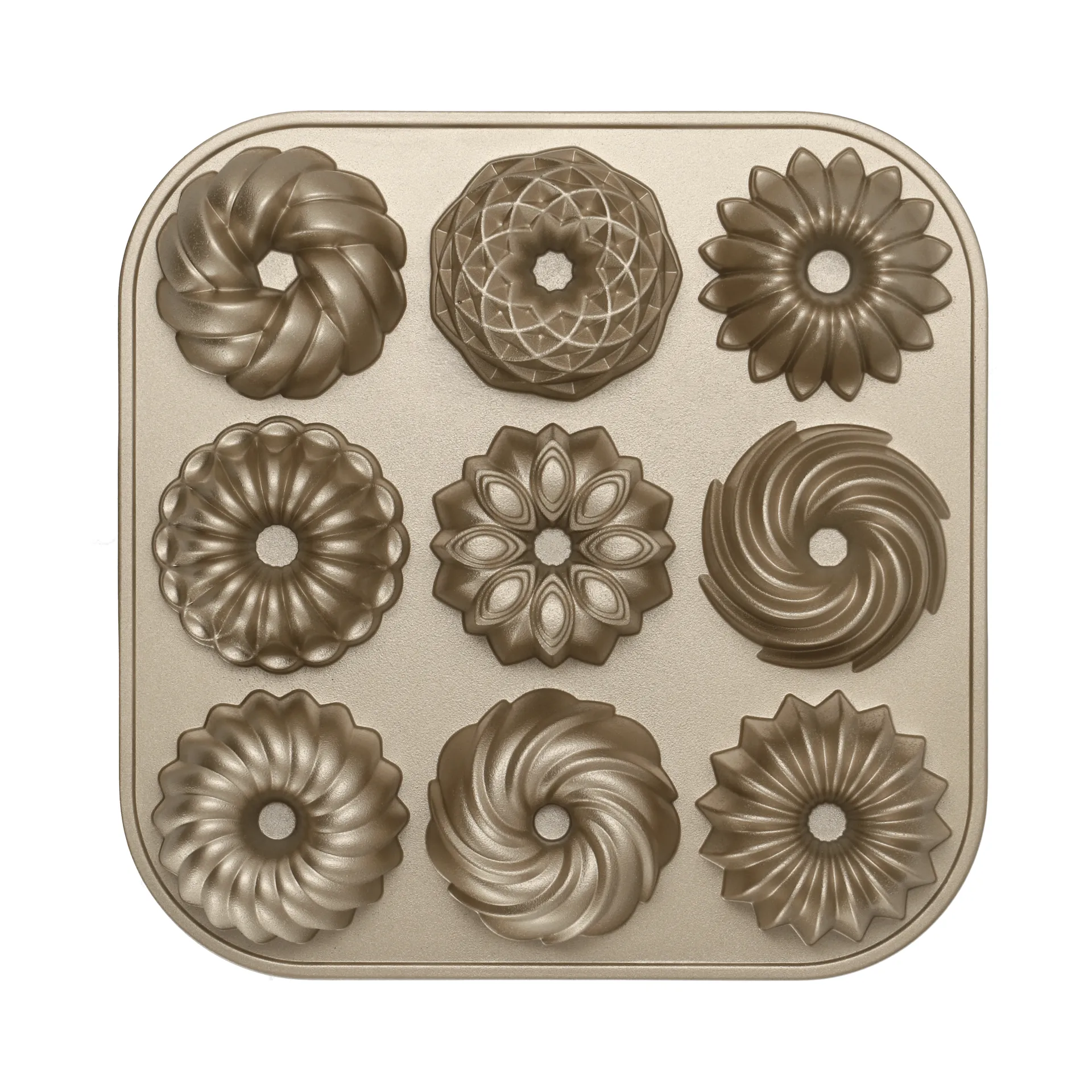 BAKE sukkerbrødform, Rosette, nonstick Nordwik