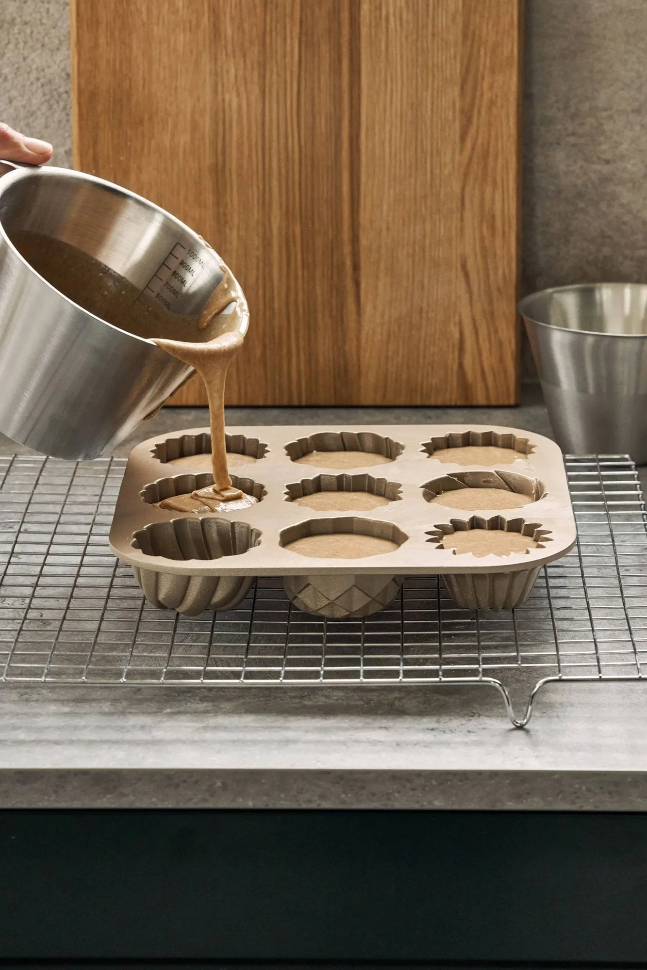 BAKE sukkerbrødform, Rosette, nonstick Nordwik