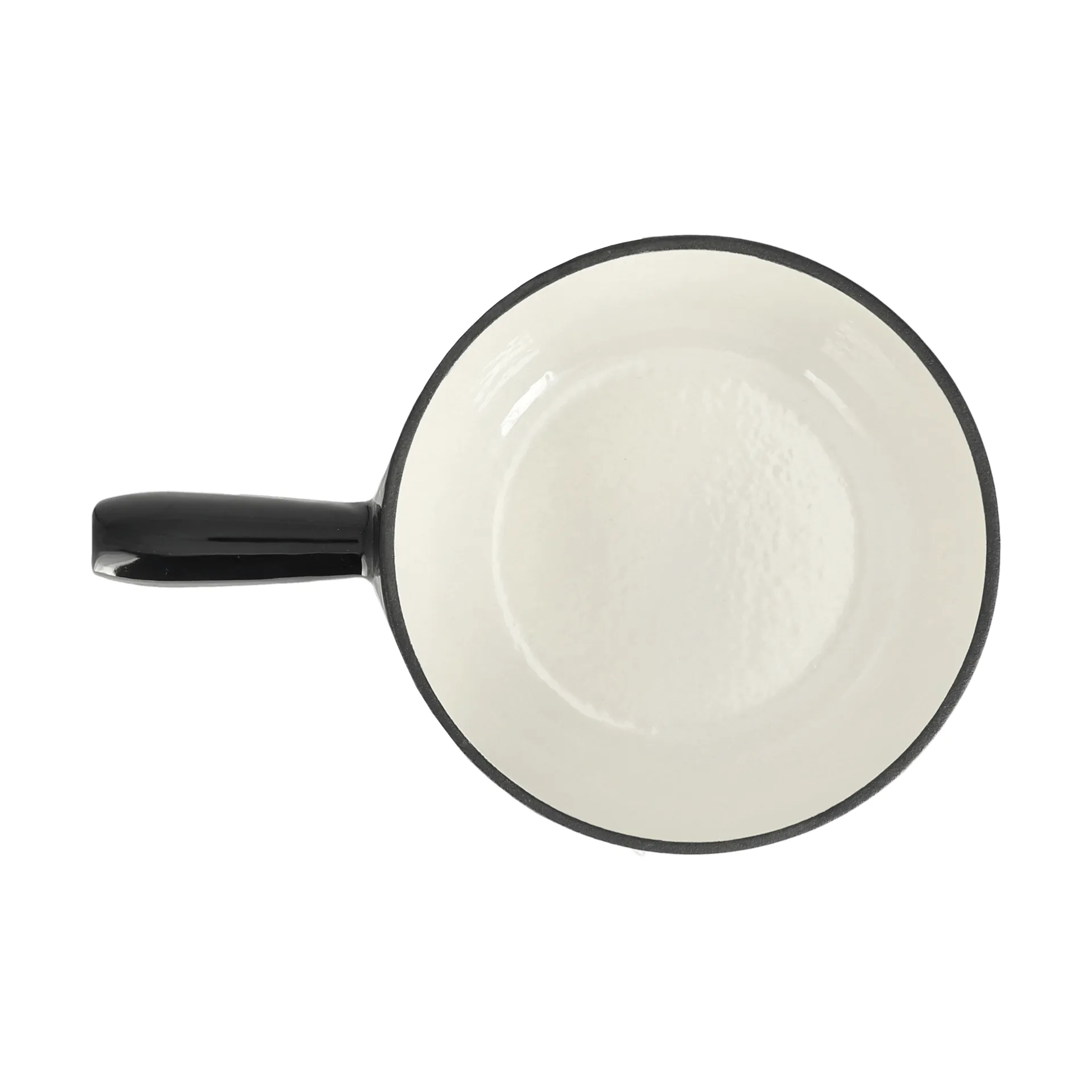 Emaljert fonduegryte, Svart, 1,8 l Nordwik