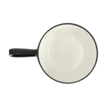 Emaljert fonduegryte - Svart, 1,8 l - Nordwik