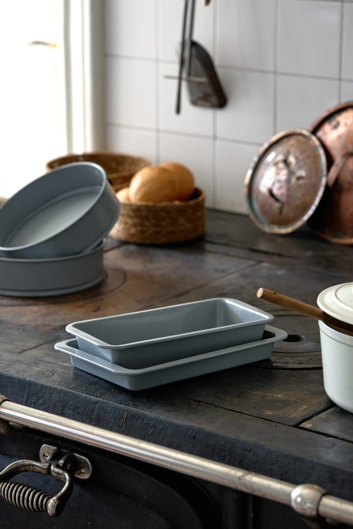 Nordwik bakeform keramisk non-stick sølv 32 cm, 31,5x20 cm Nordwik