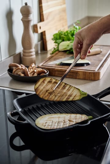 Nordwik grillpanne 25x25 cm - Støpejern-svart - Nordwik