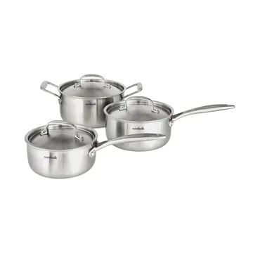 Nordwik grytesett 3-ply 3 deler - 1,5 l, 2 l, 3 l - Nordwik