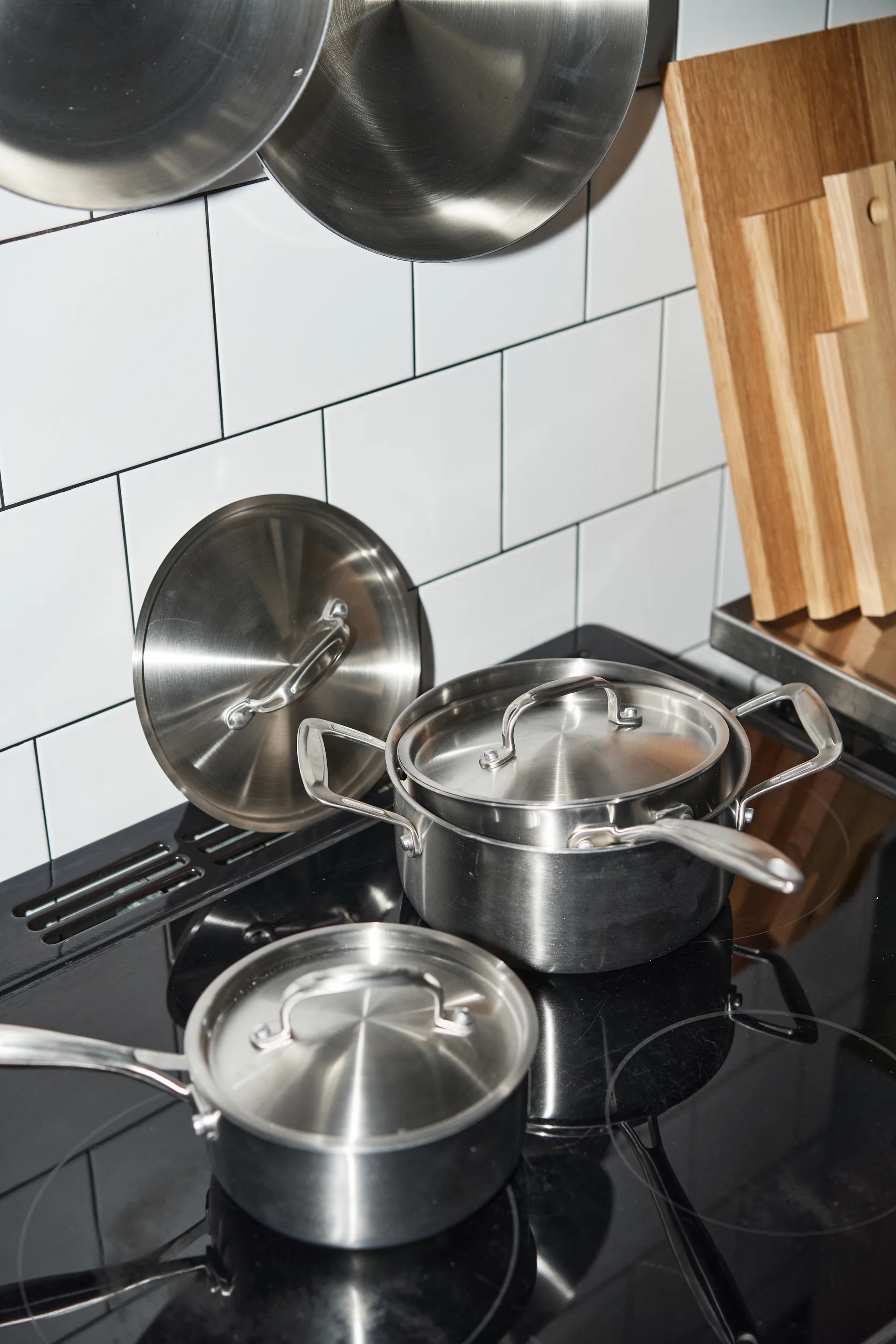 Nordwik grytesett 3-ply 3 deler, 1,5 l, 2 l, 3 l Nordwik