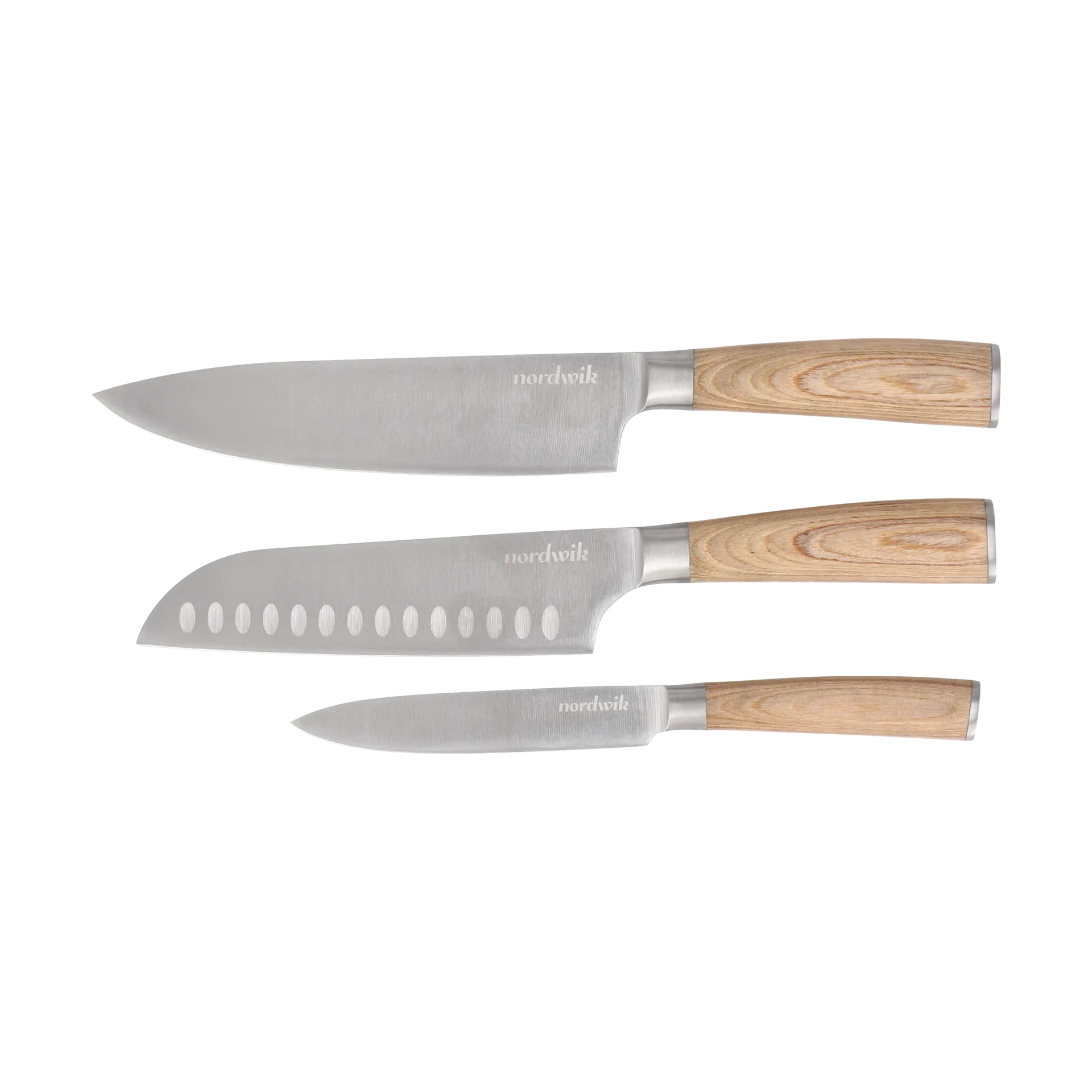 Nordwik knivsett 3 deler, Pakka tre Nordwik