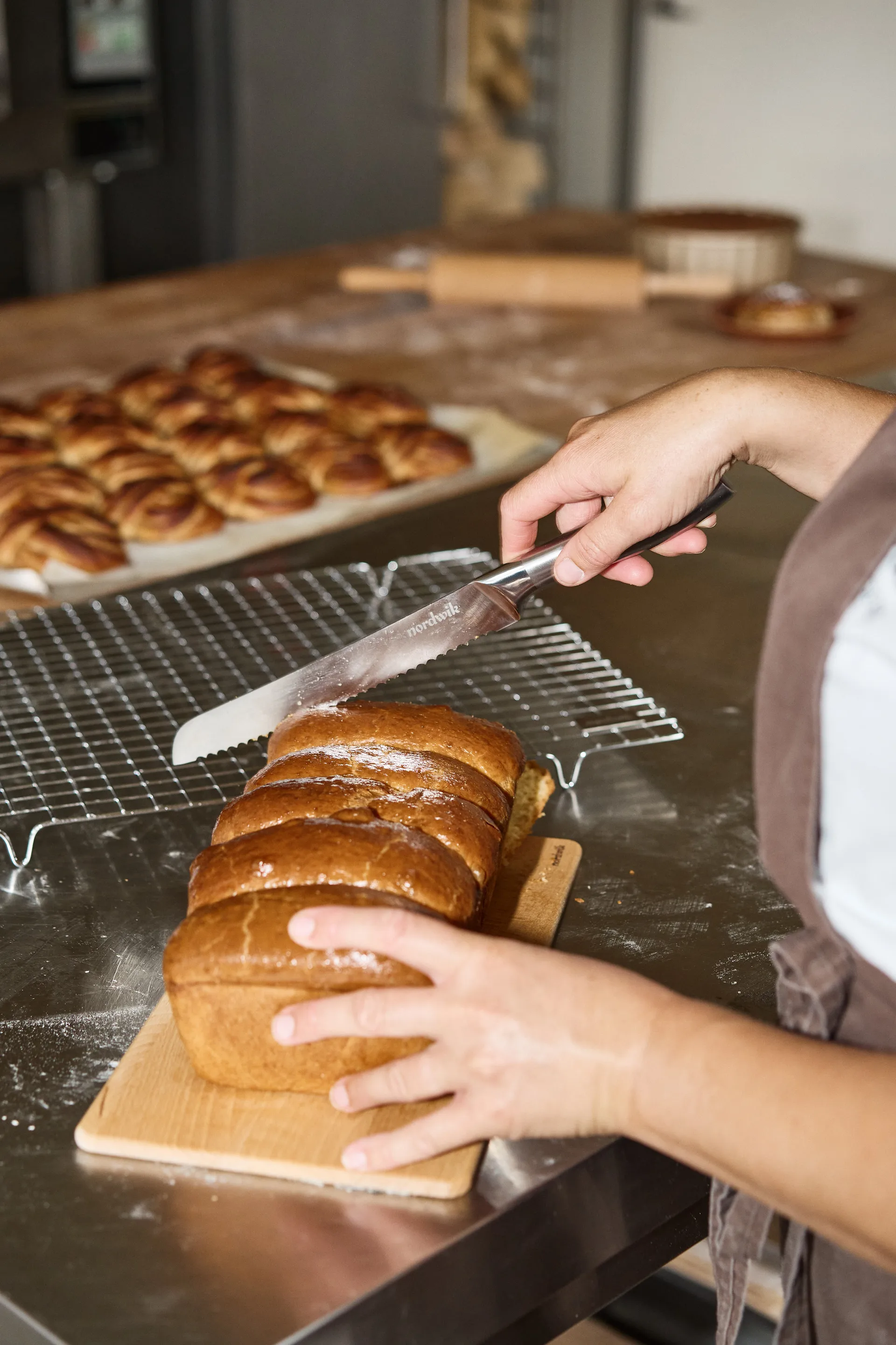 Nordwik knivsett 5 deler, Rustfritt stål Nordwik