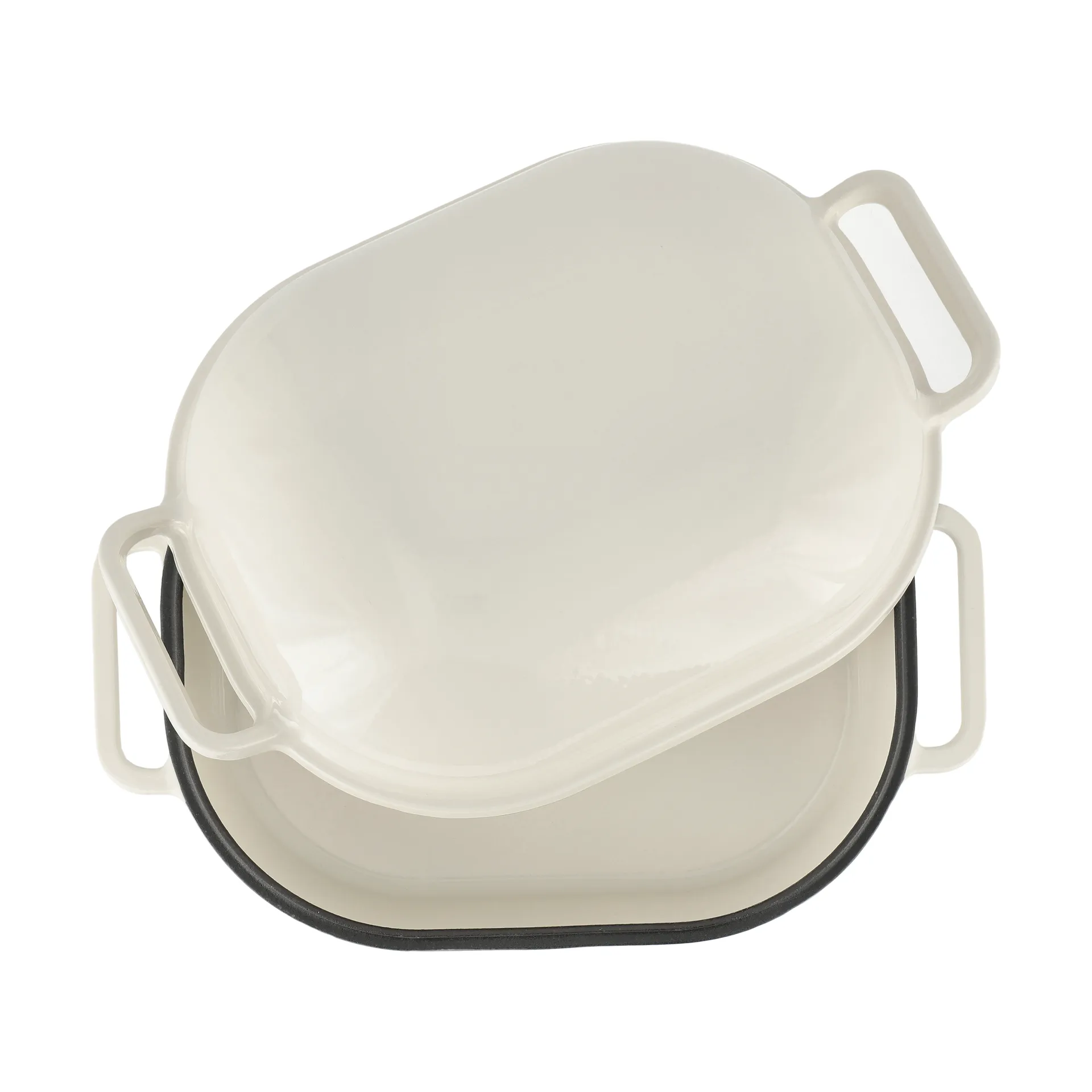 Nordwik Levain brødform emaljert 39x26 cm, Krem Nordwik