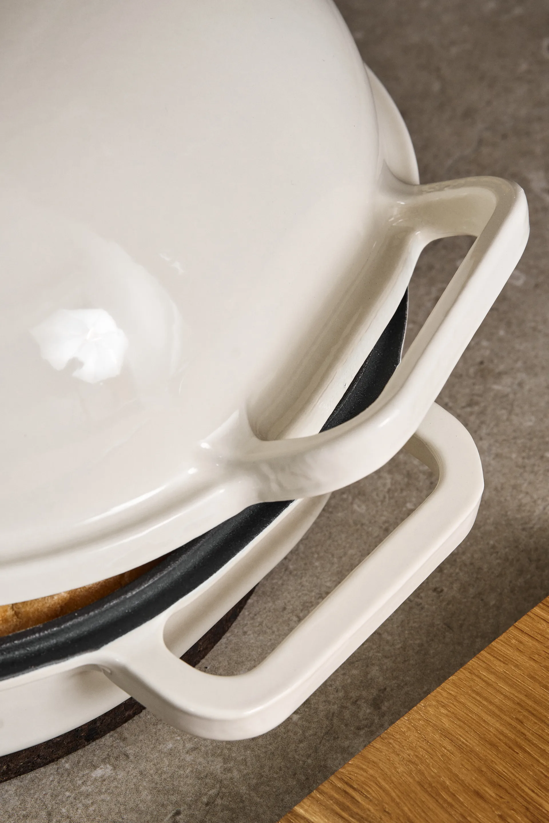 Nordwik Levain brødform emaljert 39x26 cm, Krem Nordwik