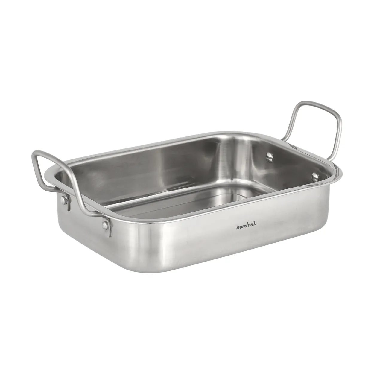 Nordwik ovnform med håndtak 27 cm | Skandinavisk Design | Ildfaste former | Sølv