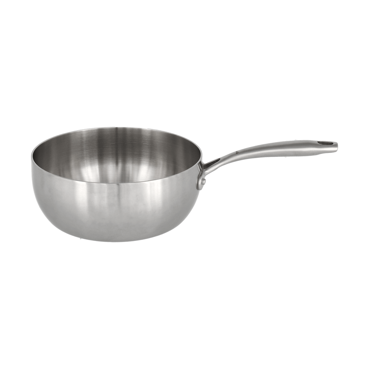 Nordwik sauteuse 3-lags rustfritt stål 20 cm | Skandinavisk Design | Traktørpanner & Sauteringspanner | Sølv