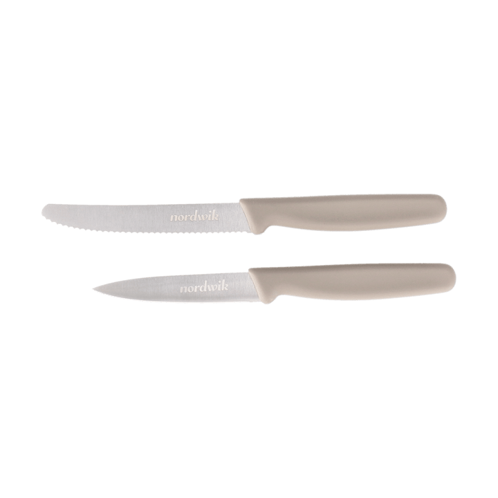 Nordwik skrellekniv 2 deler - Taupe - Nordwik