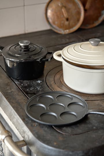 Nordwik stekepanne med flat bunn Ø23 cm - Støpejern - Nordwik