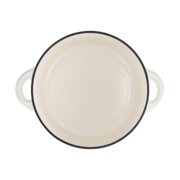 Nordwik støpejernsgryte rund 5 l - Creme - Nordwik