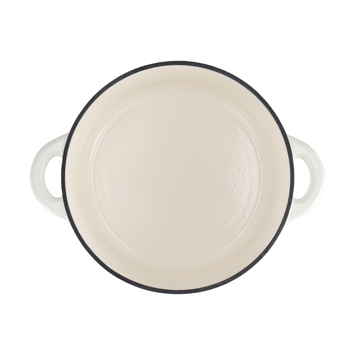 Nordwik støpejernsgryte rund 5 l, Creme Nordwik