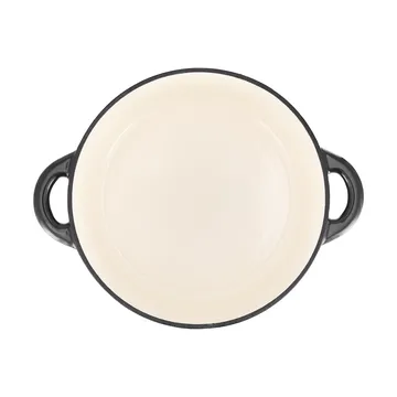 Nordwik støpejernsgryte rund 5 l - Hvit-sølv - Nordwik