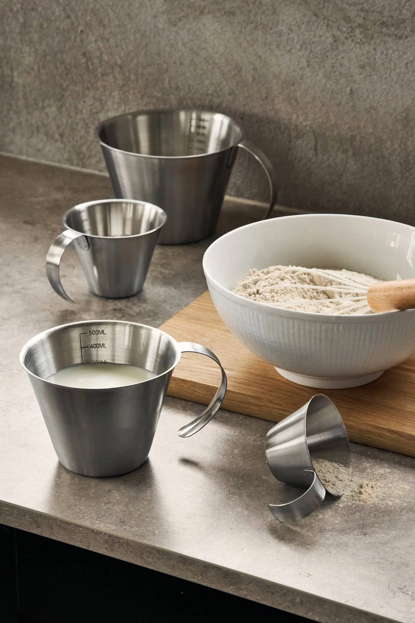 PREP målekanne, Rustfritt stål, 0,25 L Nordwik