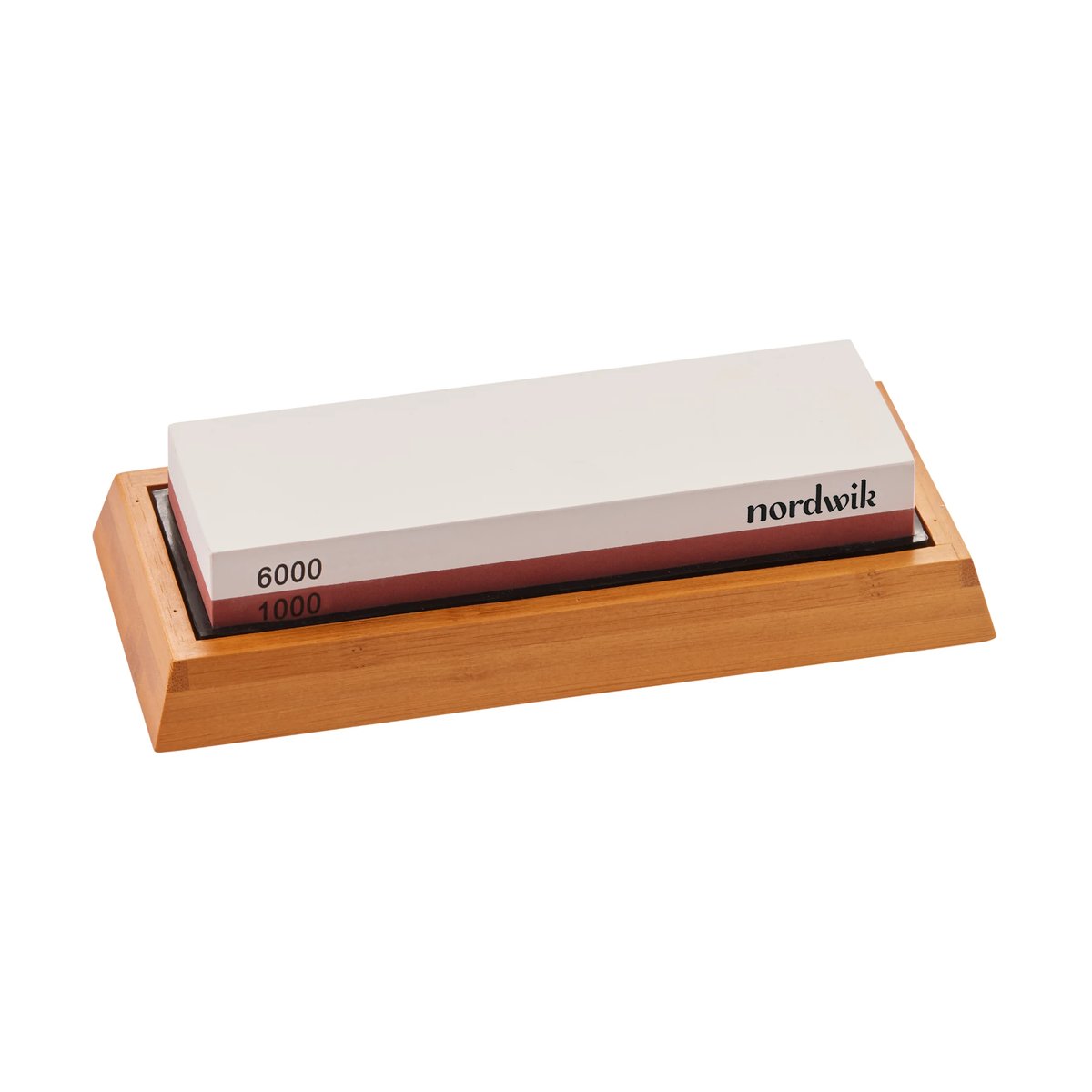 Nordwik Våtslipestein med stativ 1000/6000 grit | Skandinavisk Design | Knivslipere, slipestål & slipestein | Hvit