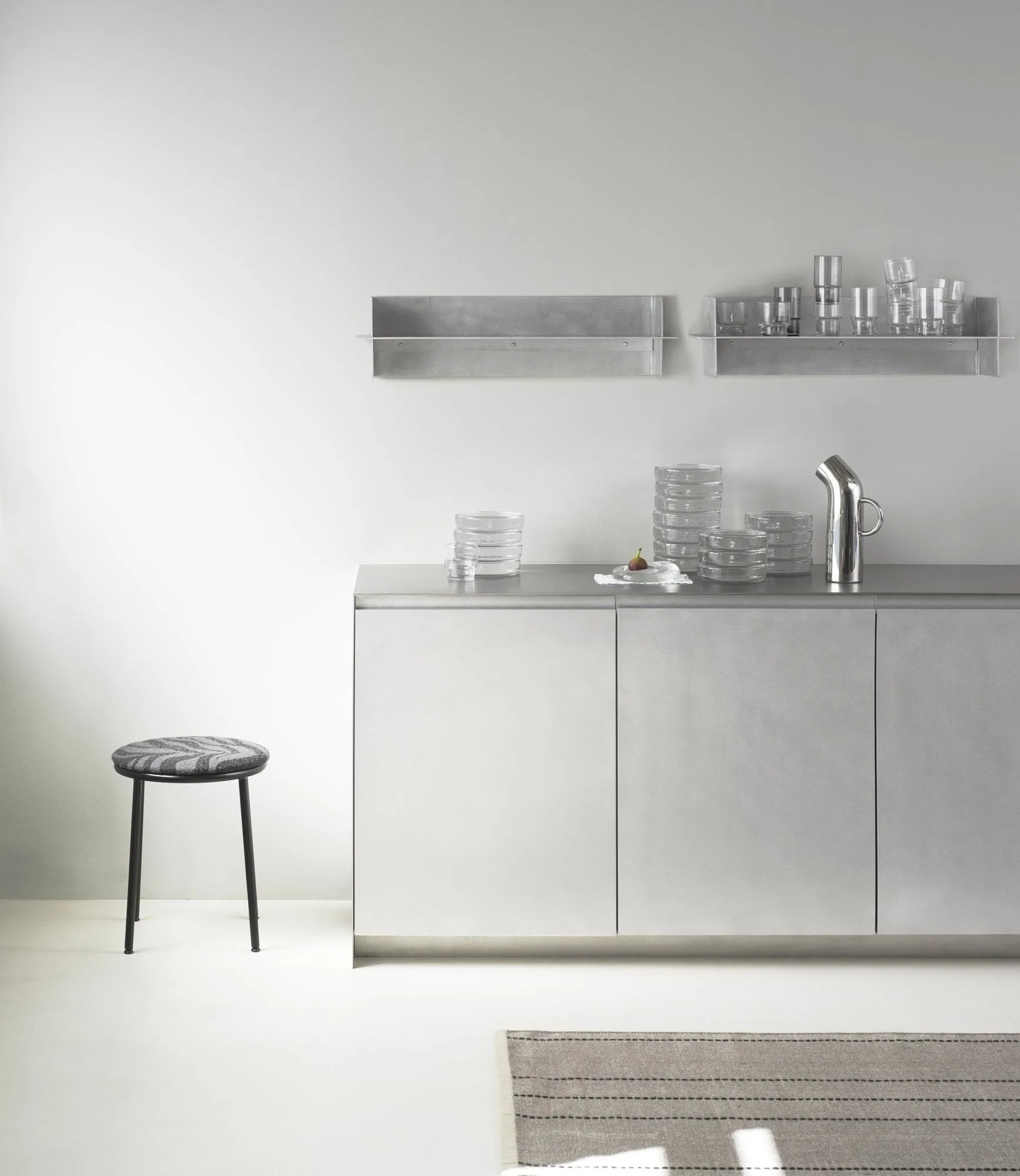 Alu Shelf hylle 80 cm, Aluminium Normann Copenhagen