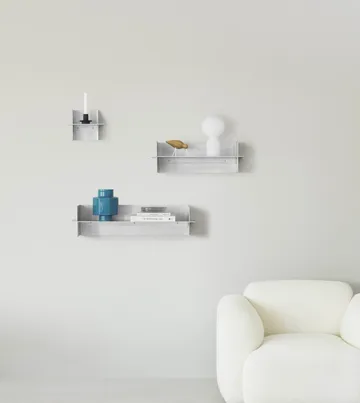 Alu Shelf hylle 80 cm - Aluminium - Normann Copenhagen