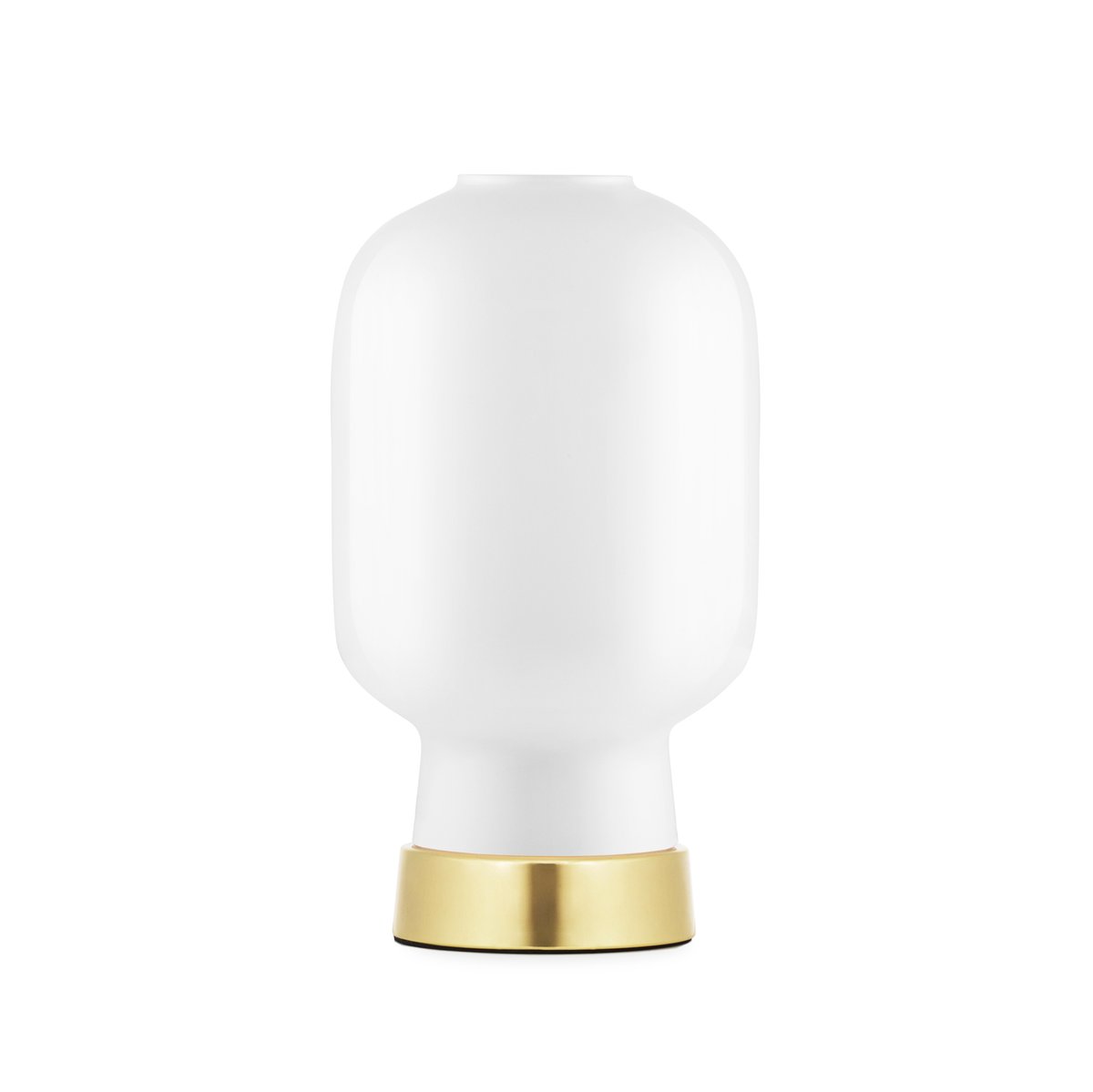 Bilde av Normann Copenhagen Amp bordlampe Hvit-messing