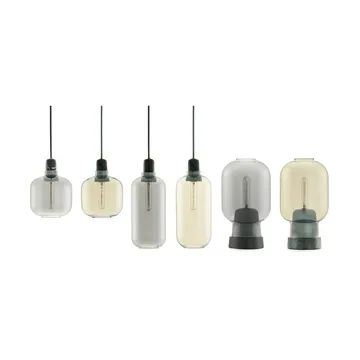 Amp lampe liten - grå-sort - Normann Copenhagen