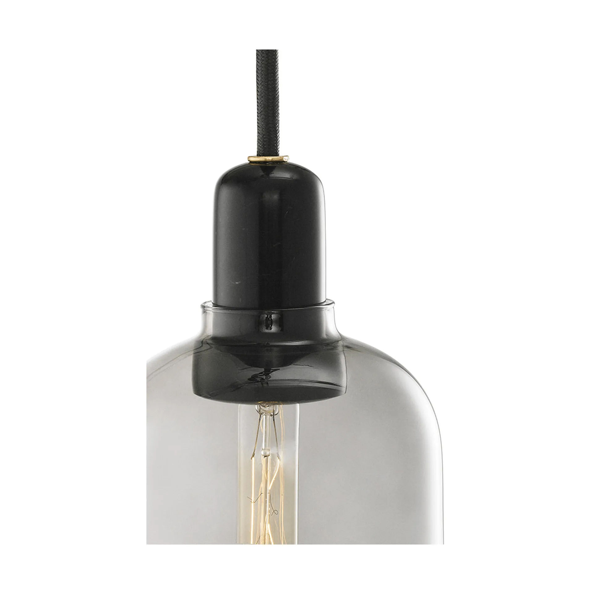 Amp lampe liten, grå-sort Normann Copenhagen