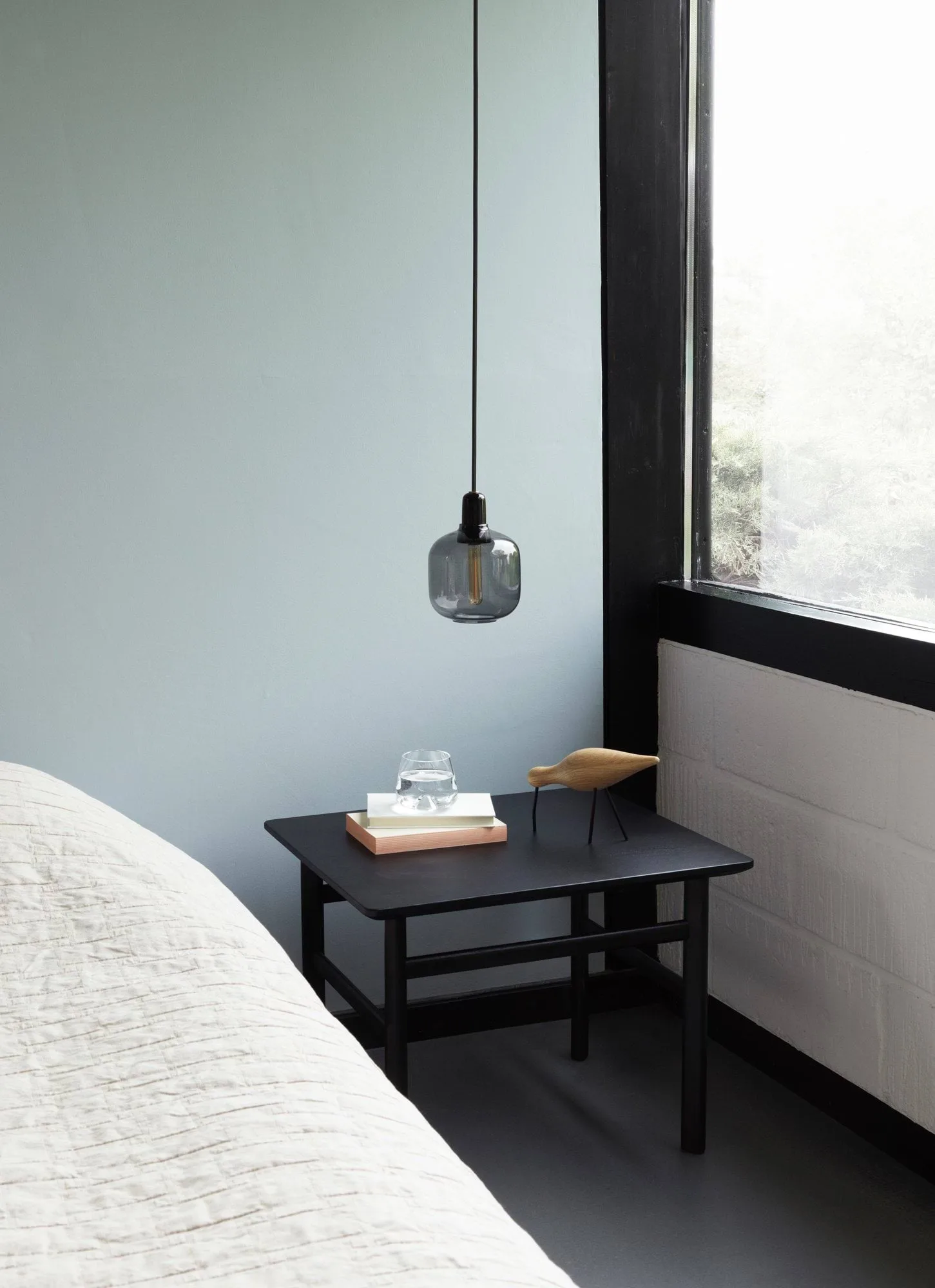 Amp lampe liten, grå-sort Normann Copenhagen