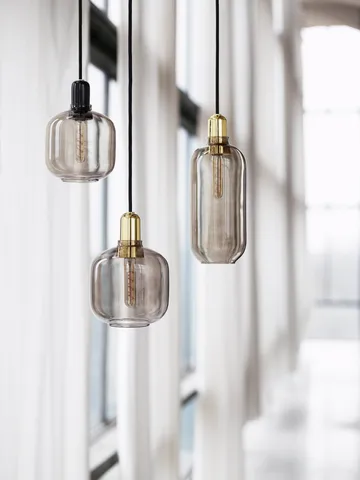 Amp lampe liten - grå-sort - Normann Copenhagen
