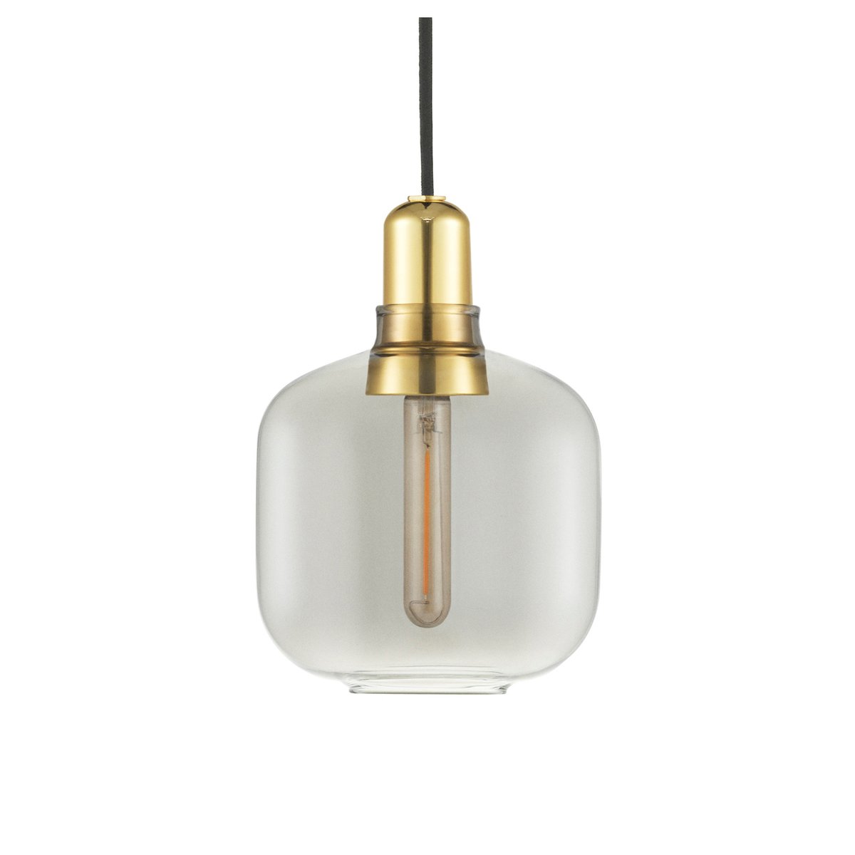 Amp lampe liten Smoke-messing