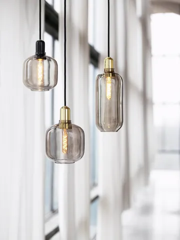 Amp lampe liten - Smoke-messing - Normann Copenhagen