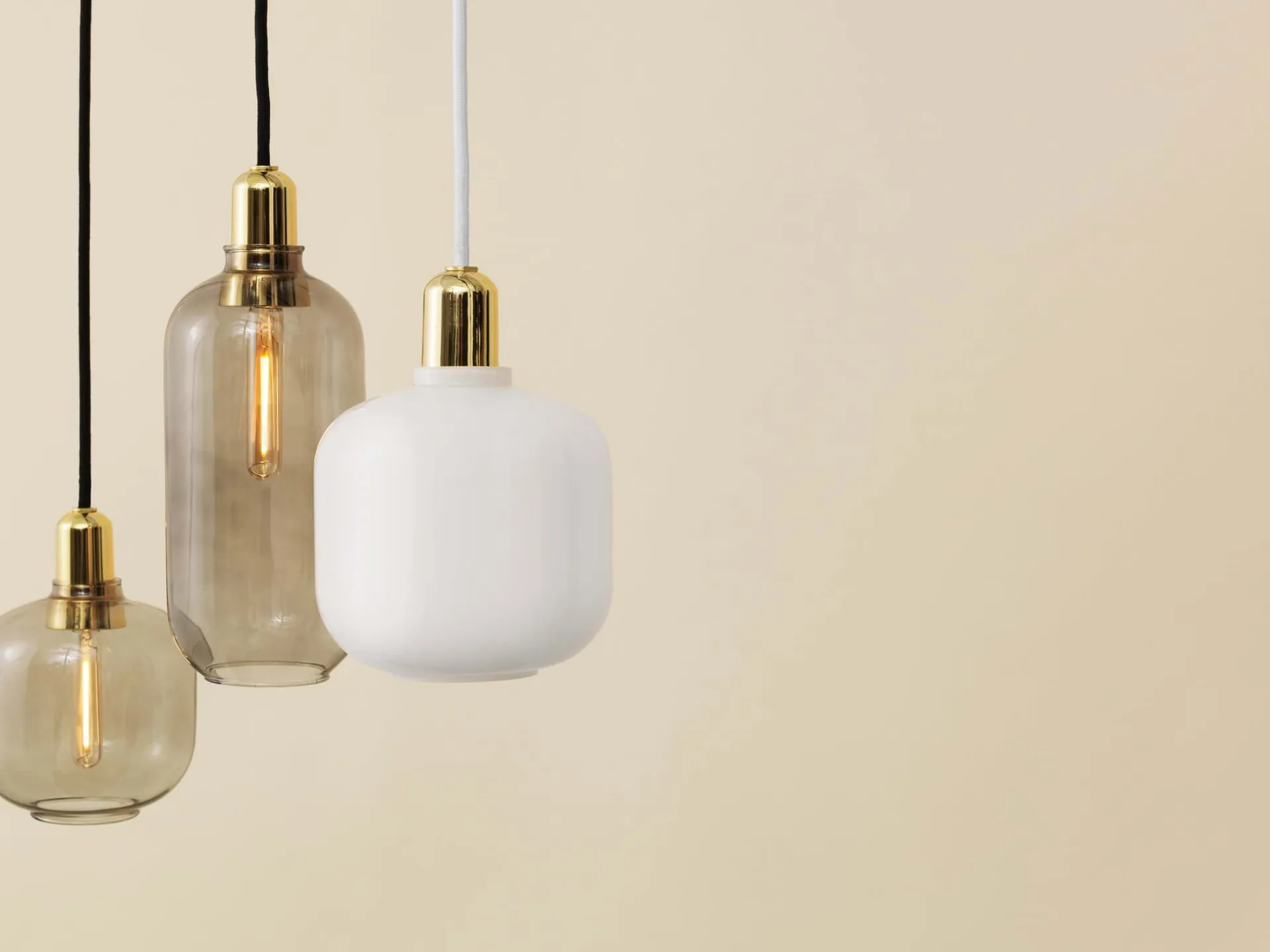 Amp lampe liten, Smoke-messing Normann Copenhagen