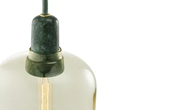 Amp lampe stor - gull-grønn - Normann Copenhagen
