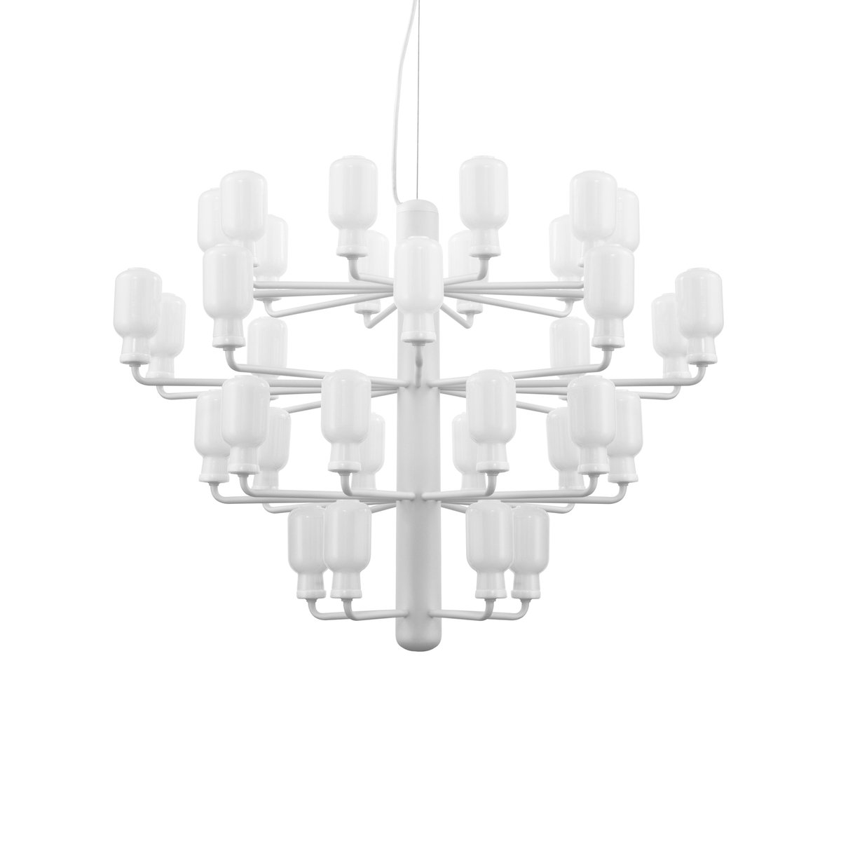 Bilde av Normann Copenhagen Amp lysekrone white large