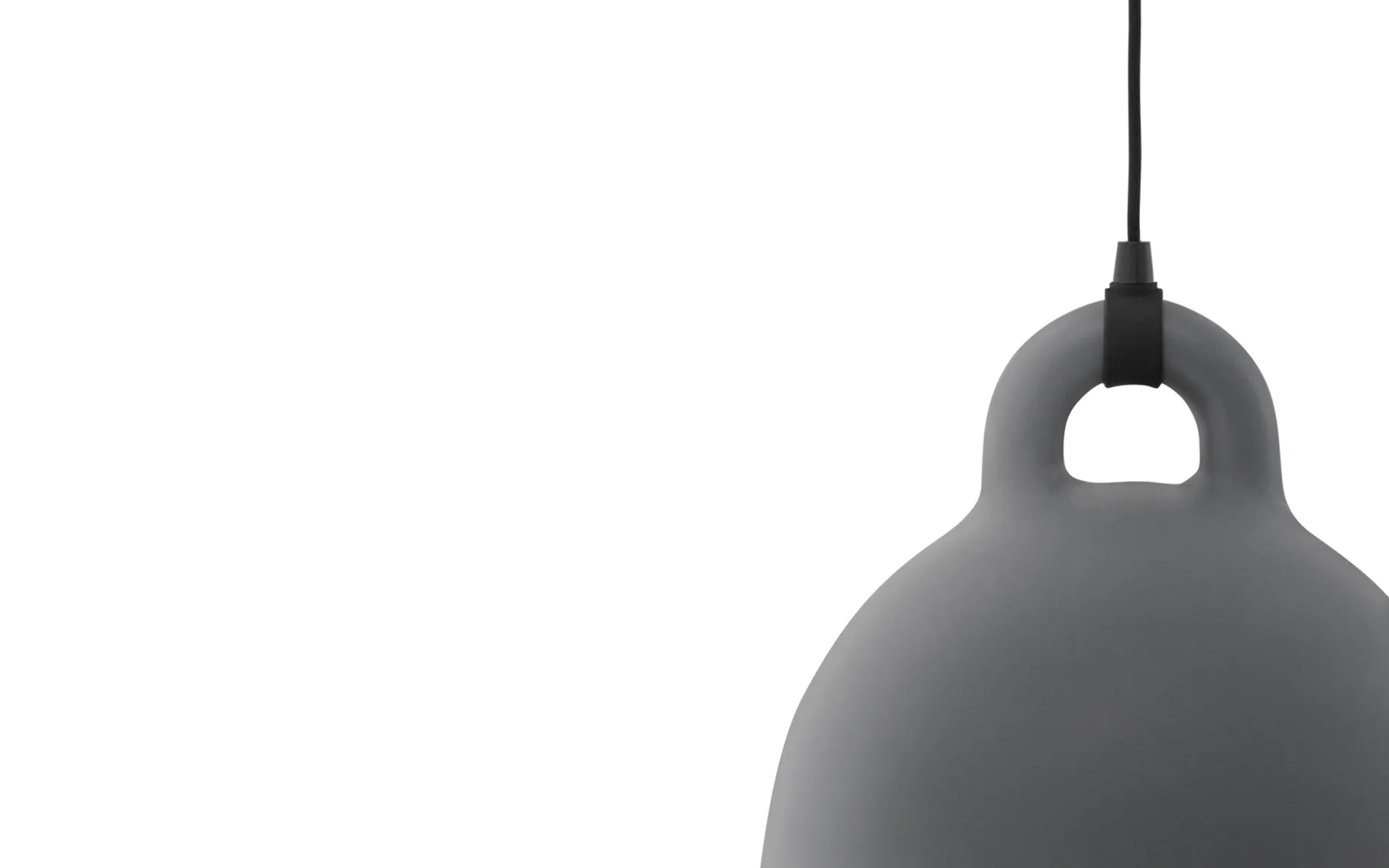 Bell lampe grå, Large Normann Copenhagen