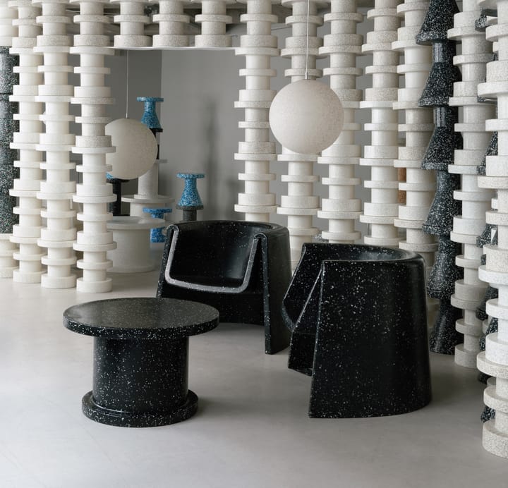 Bit Lounge Chair lenestol, Svart Normann Copenhagen