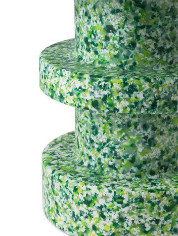 Bit Stack rund krakk - Grønn, Ø36x42 cm - Normann Copenhagen